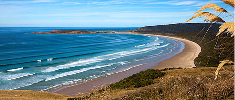 The Catlins coastline The Catlins coastline